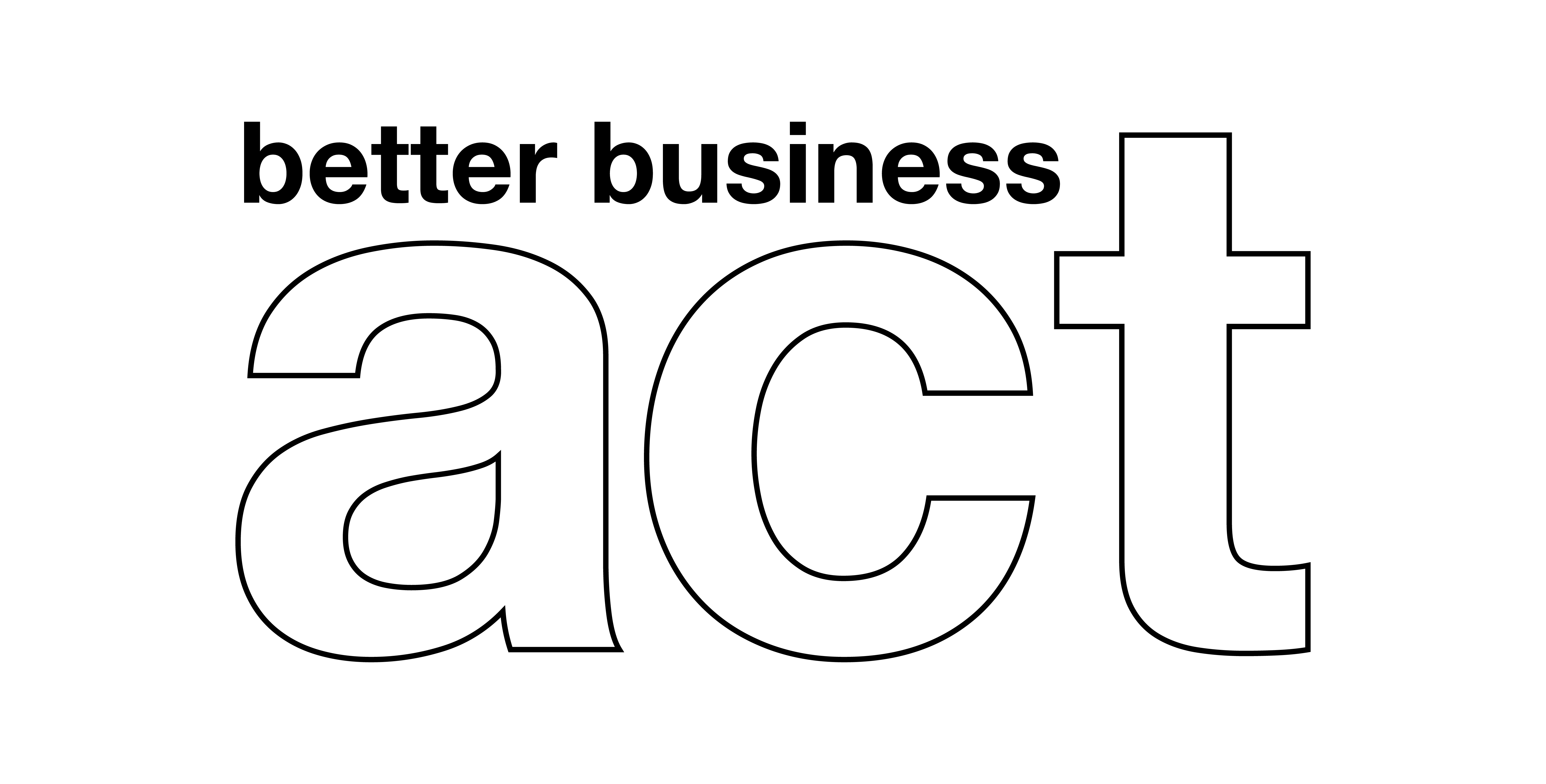 Black BBA Logo